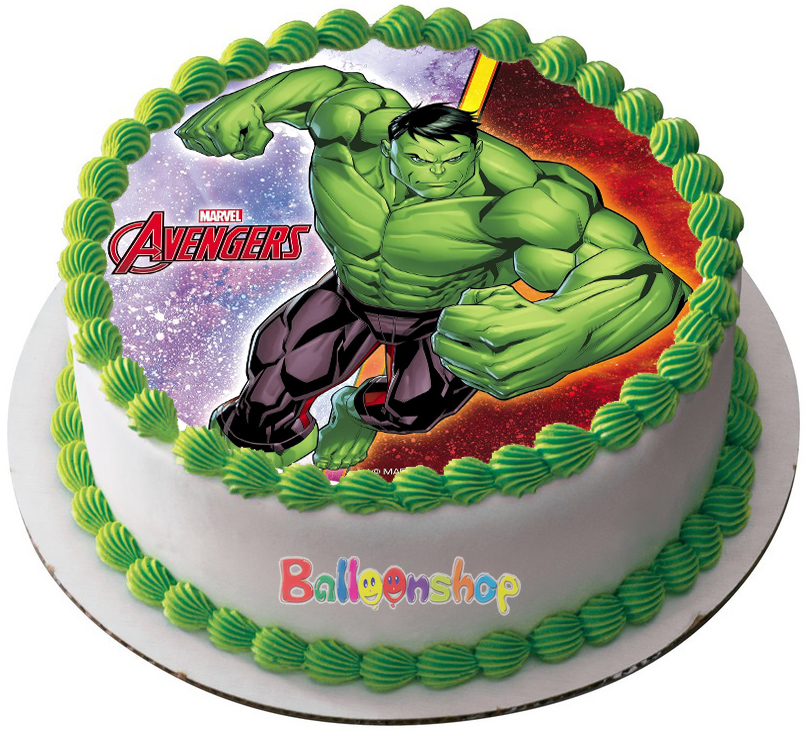 Ostia per torta senza glutine tonda, INCREDIBILE HULK, personalizzata con nome, cialda, disco, dolce, torte, cialde, fogli, ostie, cake topper, decorazioni, DL