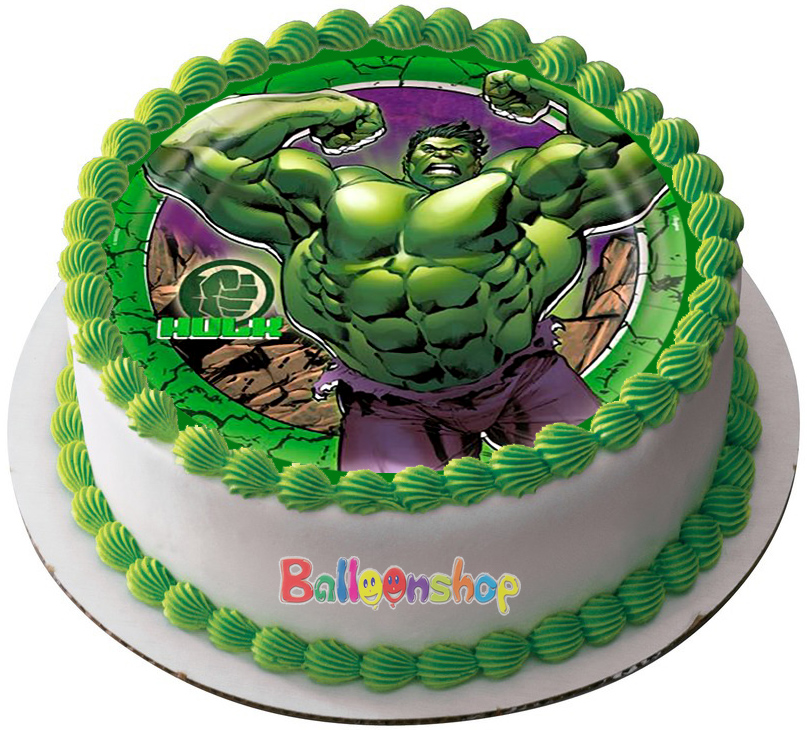 Ostia per torta senza glutine tonda, INCREDIBILE HULK, personalizzata con nome, cialda, disco, dolce, torte, cialde, fogli, ostie, cake topper, decorazioni, DR