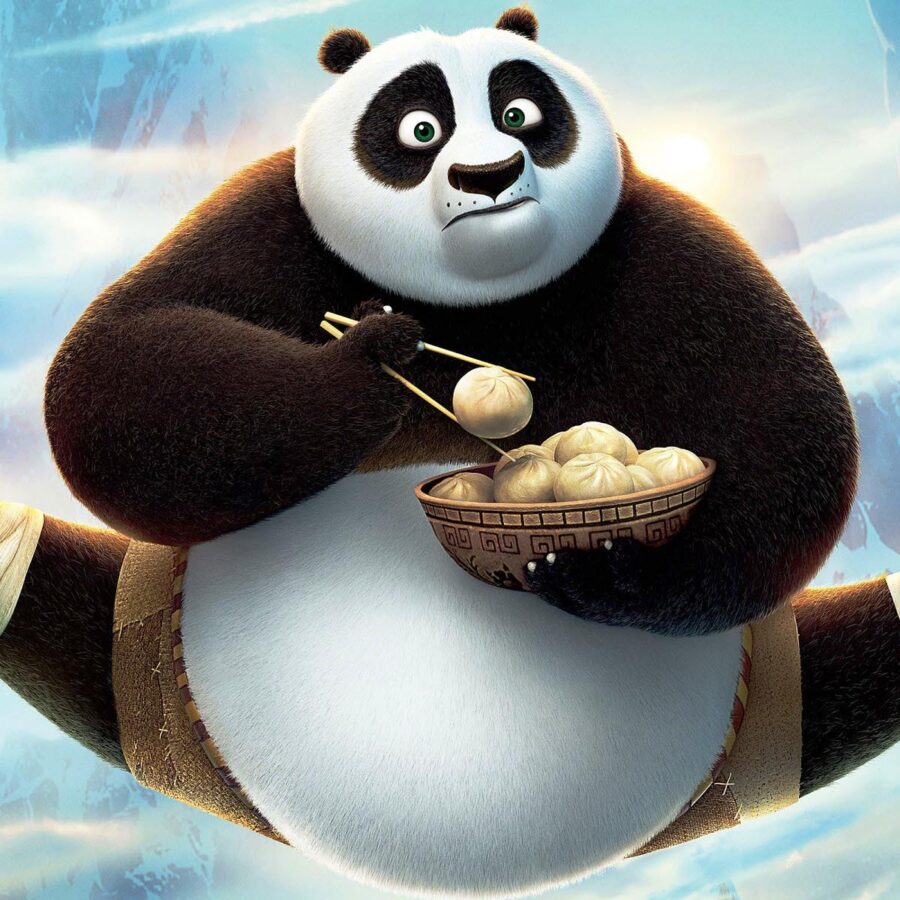 Cialda ostia per torta rettangolare, KUNG FU PANDA, personalizzata con nome, disco, dolce, torte, cialde, ostie, cake topper, decorazioni, AV