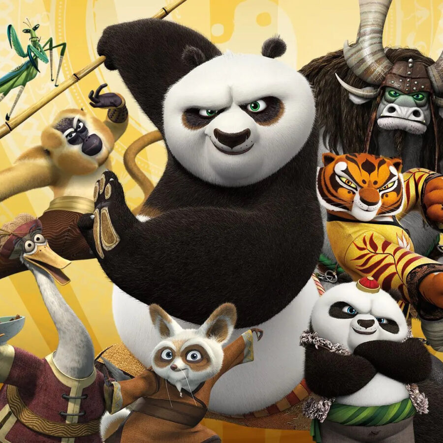 Cialda ostia per torta rettangolare, KUNG FU PANDA, personalizzata con nome, disco, dolce, torte, cialde, ostie, cake topper, decorazioni, BU