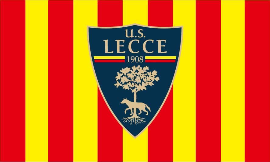 Cialda in ostia commestibile per torta rettangolare LECCE SQUADRA CALCIO, LOGO, personalizzata con nome, disco, dolce, torte, cialde, ostie, cake topper, decorazioni, AD