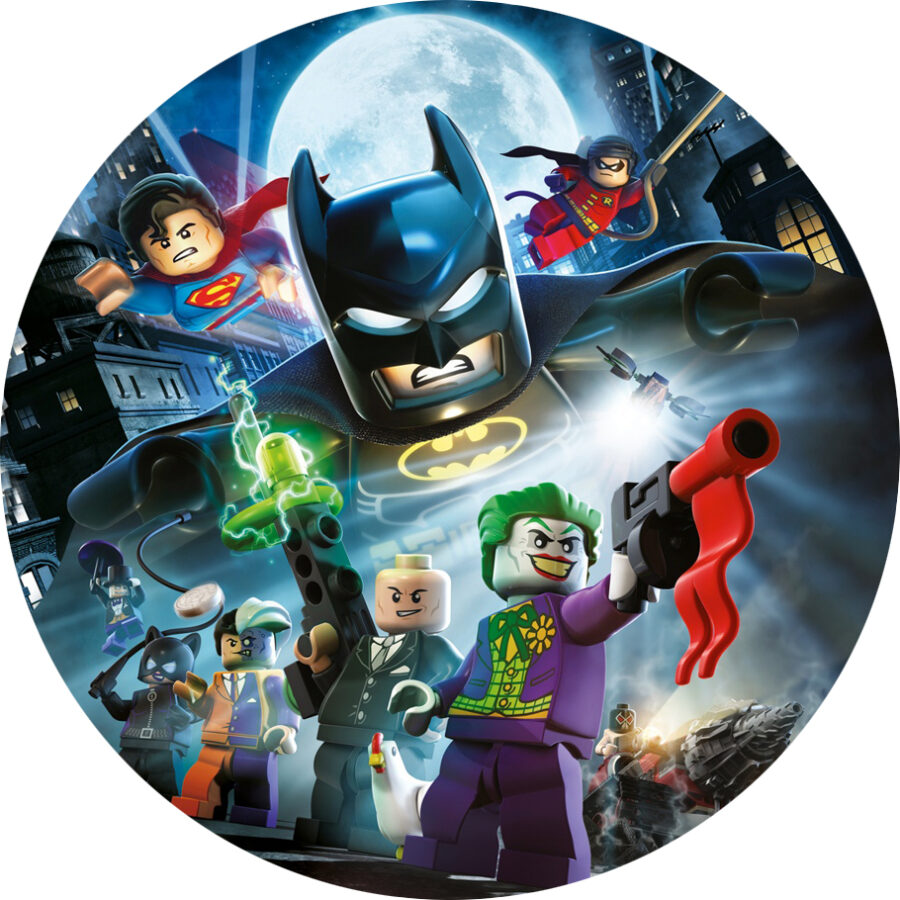 Cialda ostia senza glutine per torta tonda, LEGO AVENGERS, personalizzata con nome, disco, dolce, torte, cialde, ostie, cake topper, decorazioni, AD