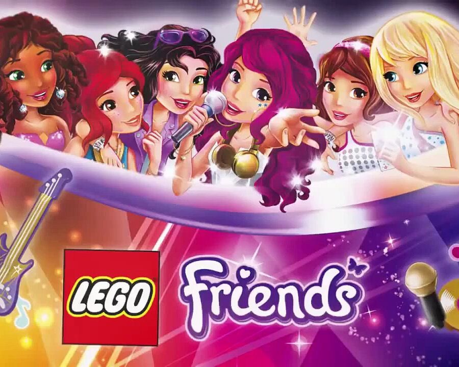 Cialda ostia per torta rettangolare, LEGO FRIENDS, personalizzata con nome, disco, dolce, torte, cialde, ostie, cake topper, decorazioni, AZ