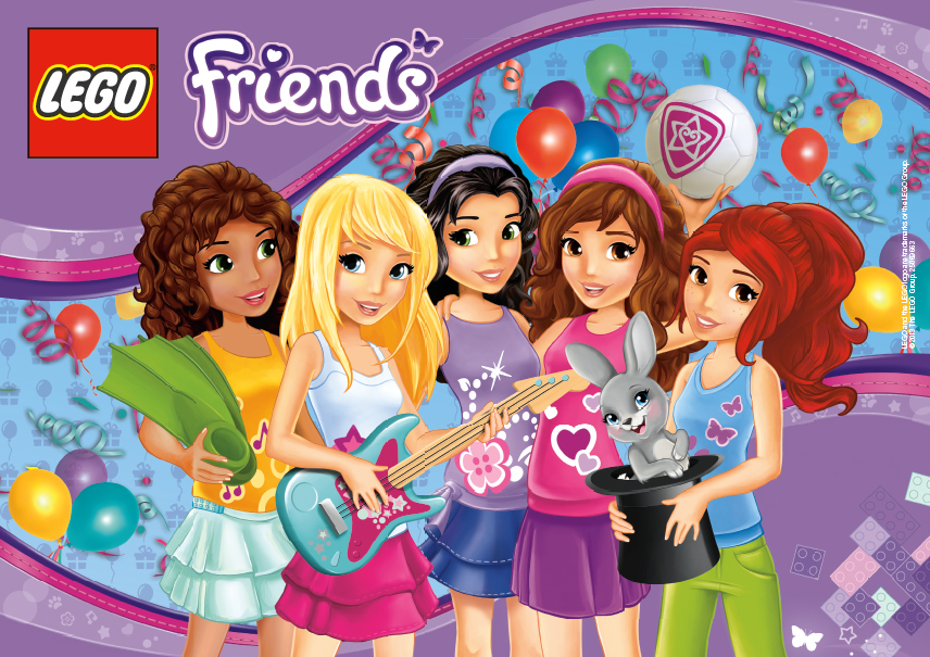 Cialda ostia per torta rettangolare, LEGO FRIENDS, personalizzata con nome, disco, dolce, torte, cialde, ostie, cake topper, decorazioni, AG