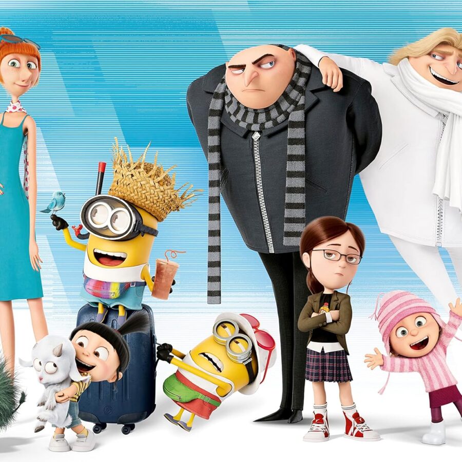 Cialda in ostia per torta rettangolare commestibile senza glutine, MINIONS, personalizzata con nome, disco, dolce, torte, cialde, fogli, ostie, cake topper, decorazioni, BA
