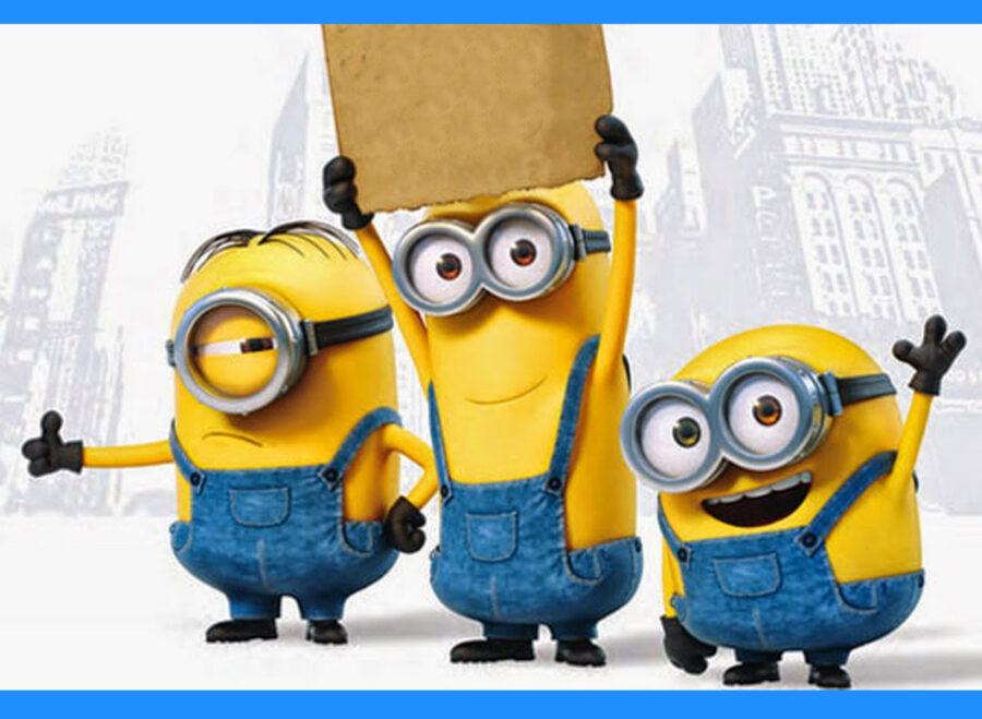 Cialda in ostia per torta rettangolare commestibile senza glutine, MINIONS, personalizzata con nome, disco, dolce, torte, cialde, fogli, ostie, cake topper, decorazioni, BH