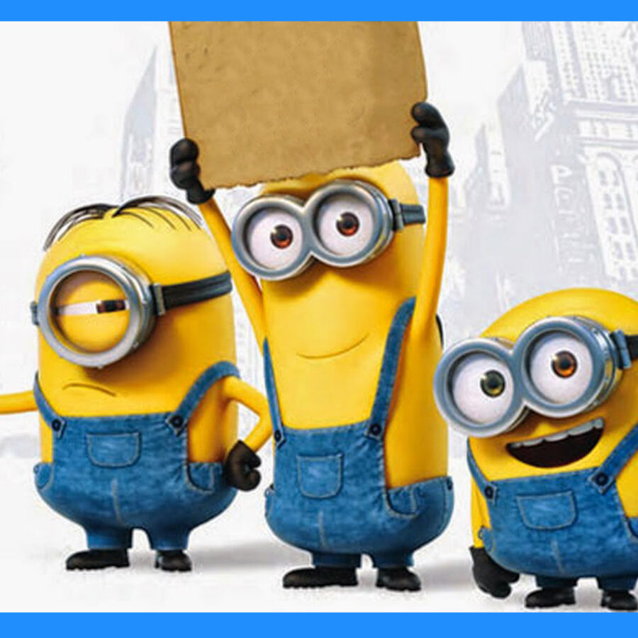Cialda in ostia per torta rettangolare commestibile senza glutine, MINIONS, personalizzata con nome, disco, dolce, torte, cialde, fogli, ostie, cake topper, decorazioni, BH