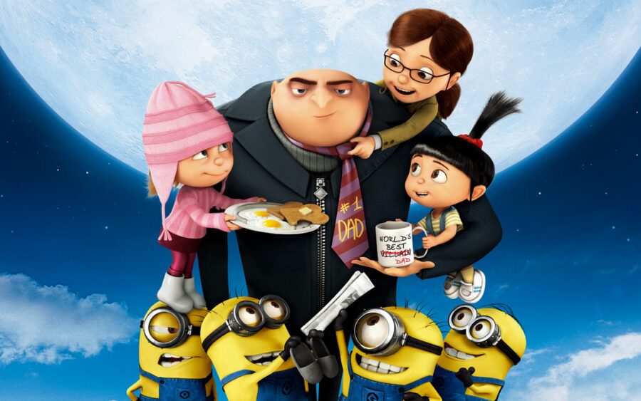 Cialda in ostia per torta rettangolare commestibile senza glutine, MINIONS, personalizzata con nome, disco, dolce, torte, cialde, fogli, ostie, cake topper, decorazioni, DA