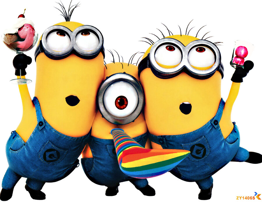 Cialda in ostia per torta rettangolare commestibile senza glutine, MINIONS, personalizzata con nome, disco, dolce, torte, cialde, fogli, ostie, cake topper, decorazioni, DH