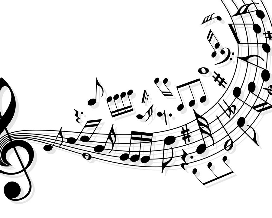Cialda in ostia commestibile per torta rettangolare MUSICA PENTAGRAMMA, NOTE MUSICALI, personalizzata con nome, disco, dolce, torte, cialde, ostie, cake topper, decorazioni, 23