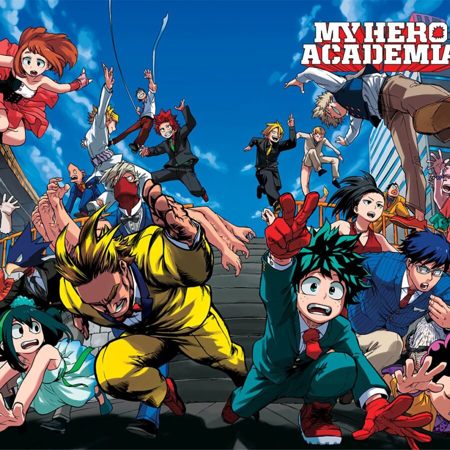 Cialda in ostia per torta rettangolare commestibile senza glutine, MY HERO ACADEMIA, personalizzata con nome, disco, dolce, torte, cialde, fogli, ostie, cake topper, decorazioni, AP