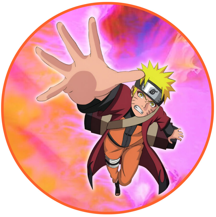 Cialda in ostia per torta tonda commestibile senza glutine, NARUTO, personalizzata con nome, disco, dolce, torte, cialde, fogli, ostie, cake topper, decorazioni, CH