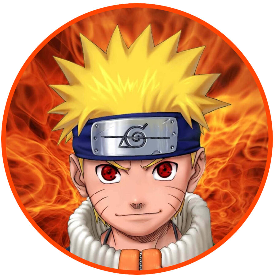 Cialda in ostia per torta tonda commestibile senza glutine, NARUTO, personalizzata con nome, disco, dolce, torte, cialde, fogli, ostie, cake topper, decorazioni, CI