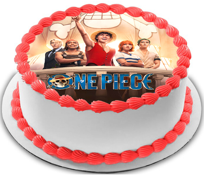 Cialda in ostia per torta tonda commestibile senza glutine, ONE PIECE, personalizzata con nome, disco, dolce, torte, cialde, fogli, ostie, cake topper, decorazioni, DO