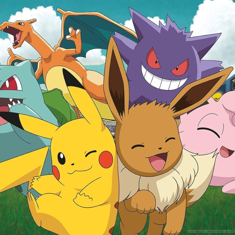Cialda in ostia commestibile per torta rettangolare POKEMON PIKACHU, personalizzata con nome, disco, dolce, torte, cialde, ostie, cake topper, decorazioni, 104