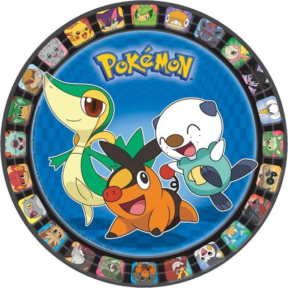 Cialda in ostia commestibile per torta tonda POKEMON, personalizzata con nome, disco, dolce, torte, cialde, ostie, cake topper, decorazioni, 117