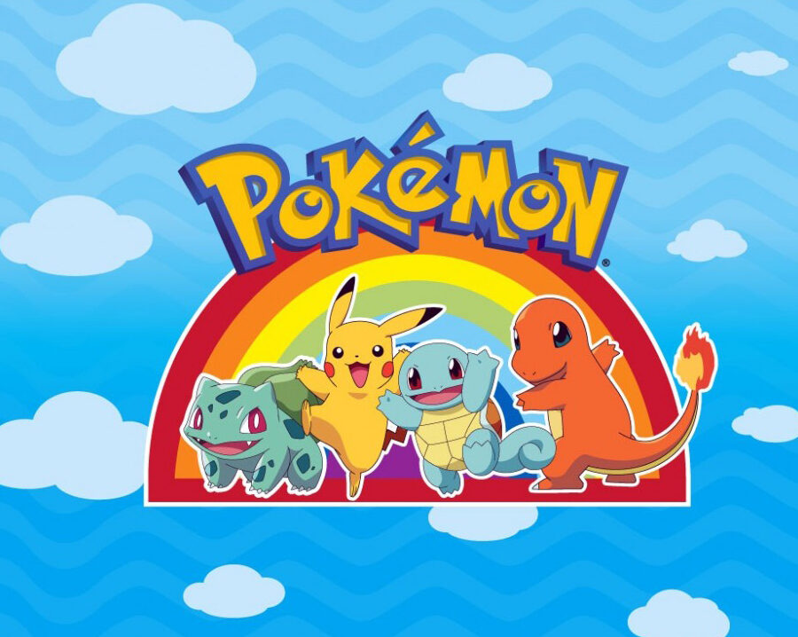 Cialda in ostia commestibile per torta rettangolare POKEMON PIKACHU, personalizzata con nome, disco, dolce, torte, cialde, ostie, cake topper, decorazioni, 73