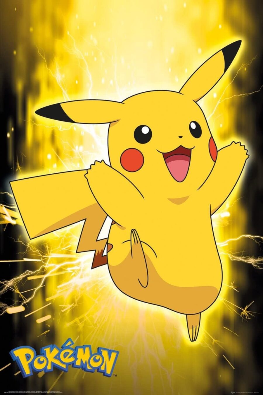 Cialda in ostia commestibile per torta rettangolare POKEMON PIKACHU, personalizzata con nome, disco, dolce, torte, cialde, ostie, cake topper, decorazioni, 84