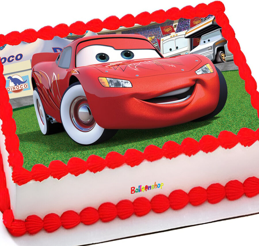 Cialda ostia senza glutine per torta rettangolare, CARS, personalizzata con nome, disco, dolce, torte, cialde, fogli, ostie, cake topper, decorazioni, AA