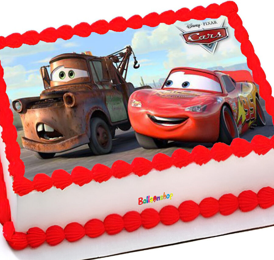 Cialda ostia senza glutine per torta rettangolare, CARS, personalizzata con nome, disco, dolce, torte, cialde, fogli, ostie, cake topper, decorazioni, BC