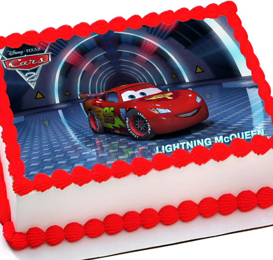 Cialda ostia senza glutine per torta rettangolare, CARS 2, personalizzata con nome, disco, dolce, torte, cialde, fogli, ostie, cake topper, decorazioni, BH