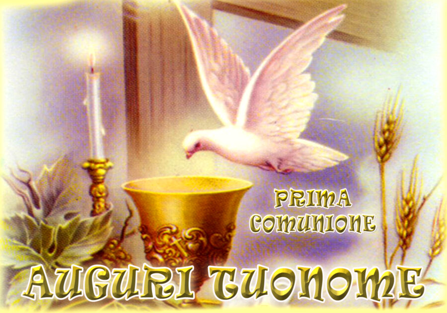Cialda in ostia per torta rettangolare commestibile senza glutine PRIMA COMUNIONE, personalizzata con nome, disco, dolce, torte, cialde, ostie, cake topper, decorazioni, AO