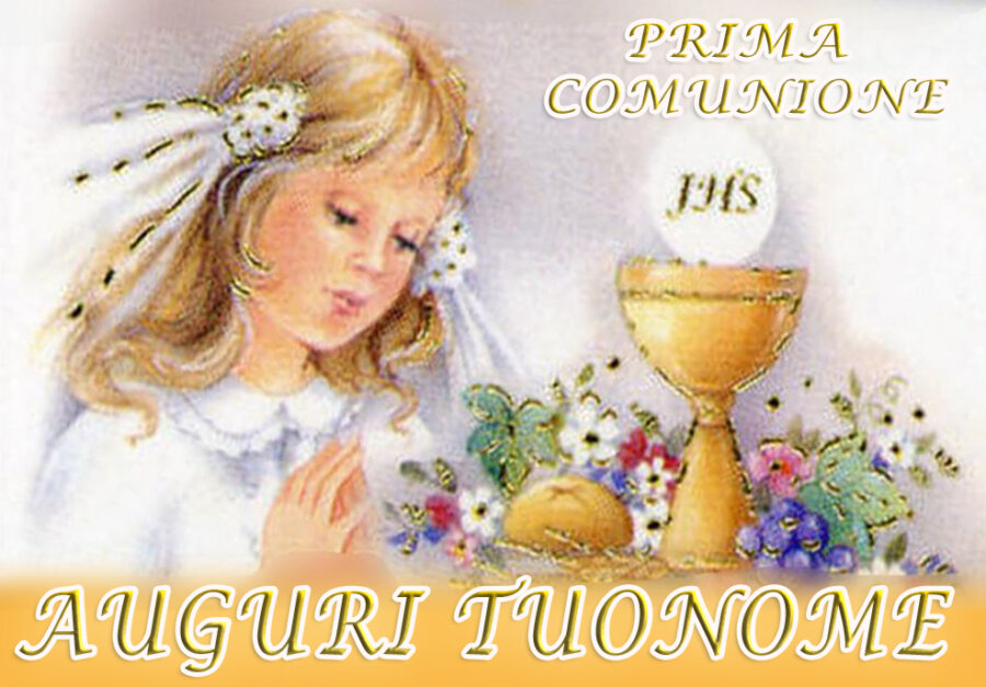 Cialda in ostia per torta rettangolare commestibile senza glutine PRIMA COMUNIONE, personalizzata con nome, disco, dolce, torte, cialde, ostie, cake topper, decorazioni, AZ