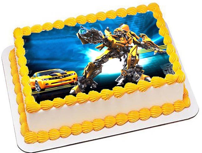 Cialda ostia per torta senza glutine rettangolare, TRANSFORMERS, personalizzata con nome, cialda, disco, dolce, torte, cialde, fogli, ostie, cake topper, decorazioni, AS