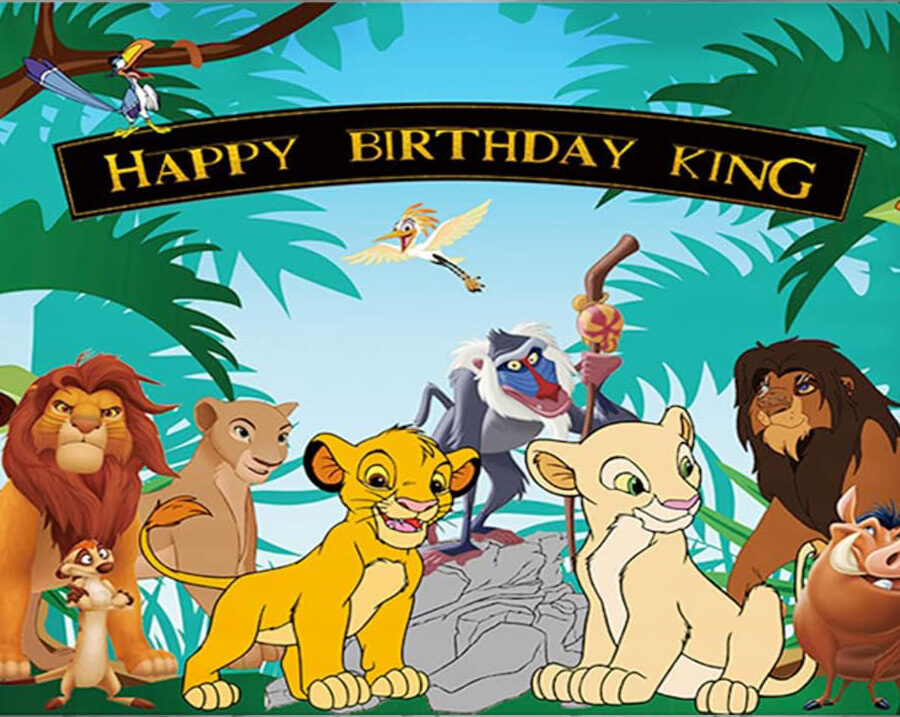 Cialda in ostia per torta rettangolare commestibile senza glutine, RE LEONE, SIMBA, personalizzata con nome, disco, dolce, torte, cialde, fogli, ostie, cake topper, decorazioni, AN