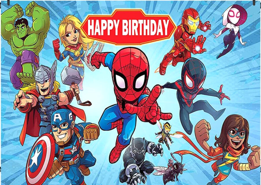 Cialda ostia per torta rettangolare commestibile senza glutine SPIDEY E I SUOI FANTASTICI AMICI AMAZING SPIDERMAN, personalizzata con nome, disco, dolce, torte, cialde, ostie, cake topper AO