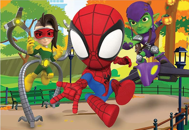 Cialda ostia per torta rettangolare commestibile senza glutine SPIDEY E I SUOI FANTASTICI AMICI AMAZING SPIDERMAN, personalizzata con nome, disco, dolce, torte, cialde, ostie, cake topper BC