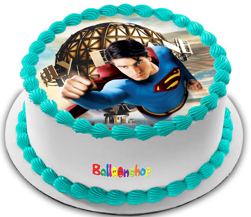 Cialda ostia per torta senza glutine tonda, SUPERMAN, SUPEREROE, personalizzata con nome, disco, dolce, torte, cialde, fogli, ostie, cake topper, decorazioni, AM