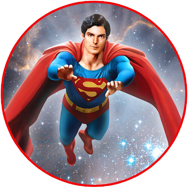 Cialda ostia per torta senza glutine tonda, SUPERMAN, SUPEREROE, personalizzata con nome, disco, dolce, torte, cialde, fogli, ostie, cake topper, decorazioni, AT