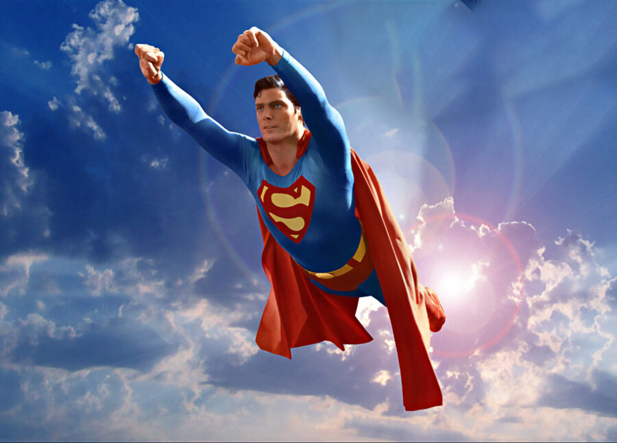 Cialda ostia per torta senza glutine rettangolare, SUPERMAN, SUPEREROE, personalizzata con nome, disco, dolce, torte, cialde, fogli, ostie, cake topper, decorazioni, BS - immagine 2