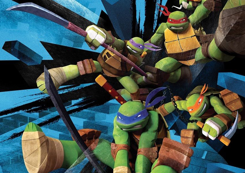 Cialda ostia senza glutine per torta rettangolare, TARTARUGHE NINJA, TURTLES, personalizzata con nome, disco, dolce, torte, cialde, fogli, ostie, cake topper, decorazioni, AC