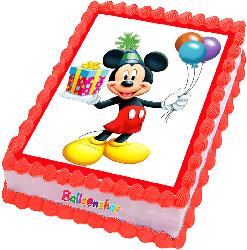 Cialda in ostia per torta rettangolare commestibile senza glutine, TOPOLINO DISNEY, personalizzata con nome, disco, dolce, torte, cialde, fogli, ostie, cake topper, decorazioni, AD