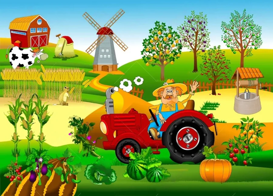 Cialda in ostia per torta tonda TRATTORE TRATTORI MEZZO AGRICOLO, personalizzata con nome, disco, dolce, torte, cialde, ostie, cake topper, decorazioni, 06