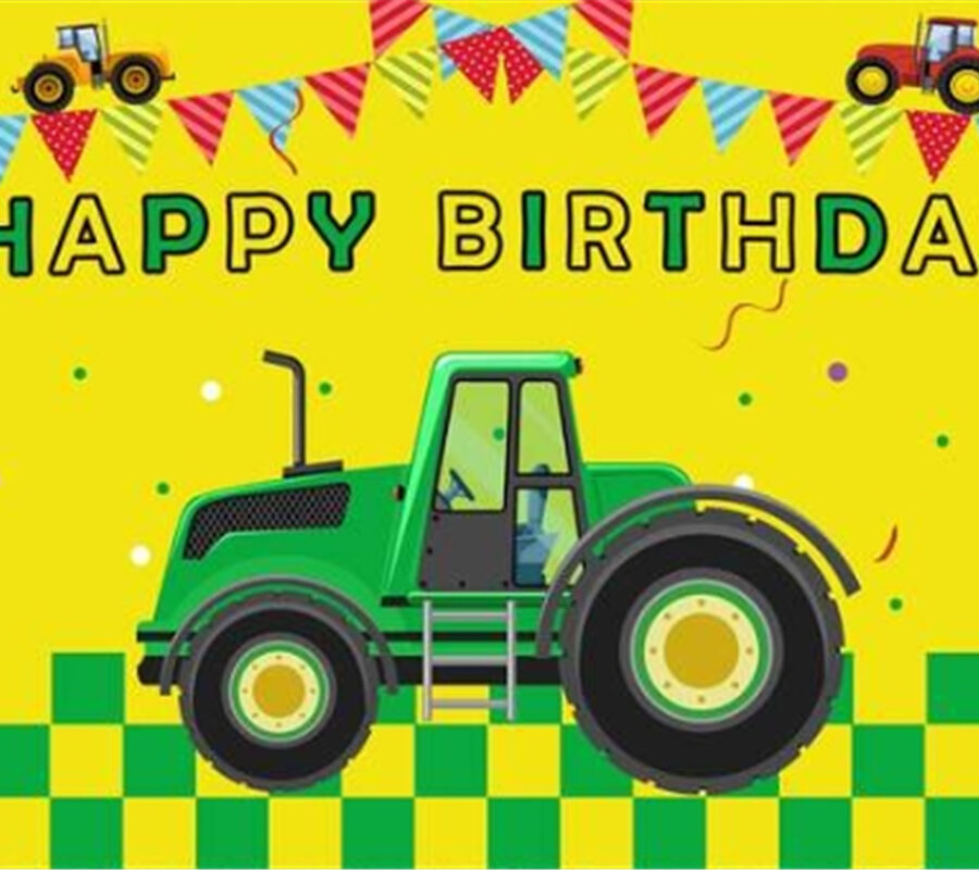 Cialda in ostia per torta rettangolare TRATTORE TRATTORI MEZZO AGRICOLO, personalizzata con nome, disco, dolce, torte, cialde, ostie, cake topper, decorazioni, 42
