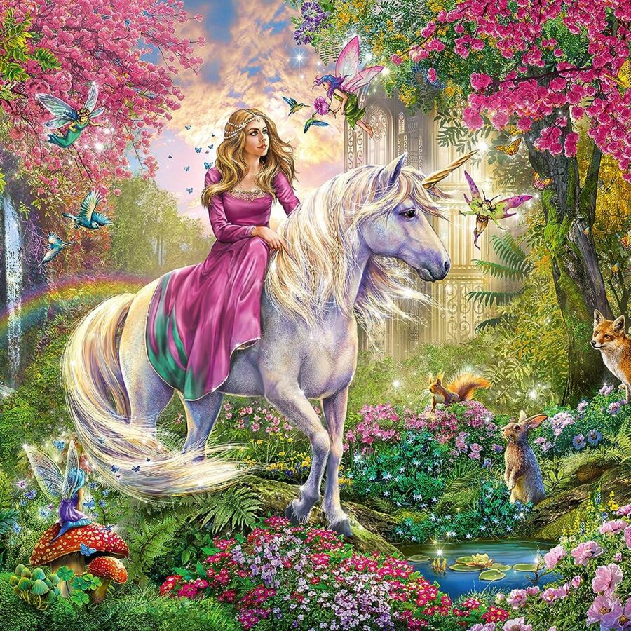 Cialda in ostia commestibile per torta rettangolare UNICORNO, personalizzata con nome, disco, dolce, torte, cialde, ostie, cake topper, decorazioni, 061