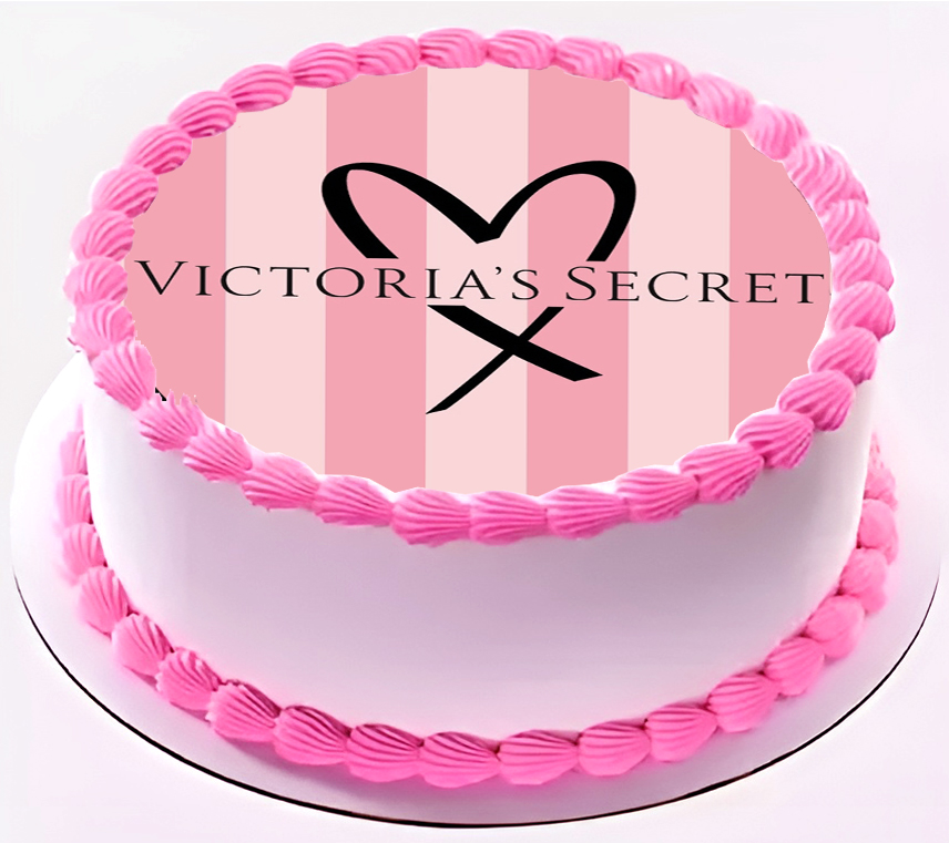 Cialda in ostia per torta tonda commestibile senza glutine, VICTORIA'S SECRET, personalizzata con nome, disco, dolce, torte, cialde, fogli, ostie, cake topper, decorazioni, AE