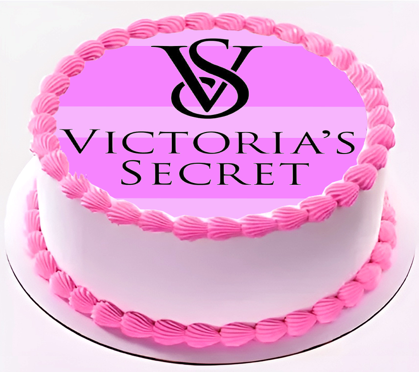 Cialda in ostia per torta tonda commestibile senza glutine, VICTORIA'S SECRET, personalizzata con nome, disco, dolce, torte, cialde, fogli, ostie, cake topper, decorazioni, AG