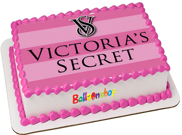 Cialda in ostia per torta rettangolare commestibile senza glutine, VICTORIA'S SECRET, personalizzata con nome, disco, dolce, torte, cialde, fogli, ostie, cake topper, decorazioni, AI