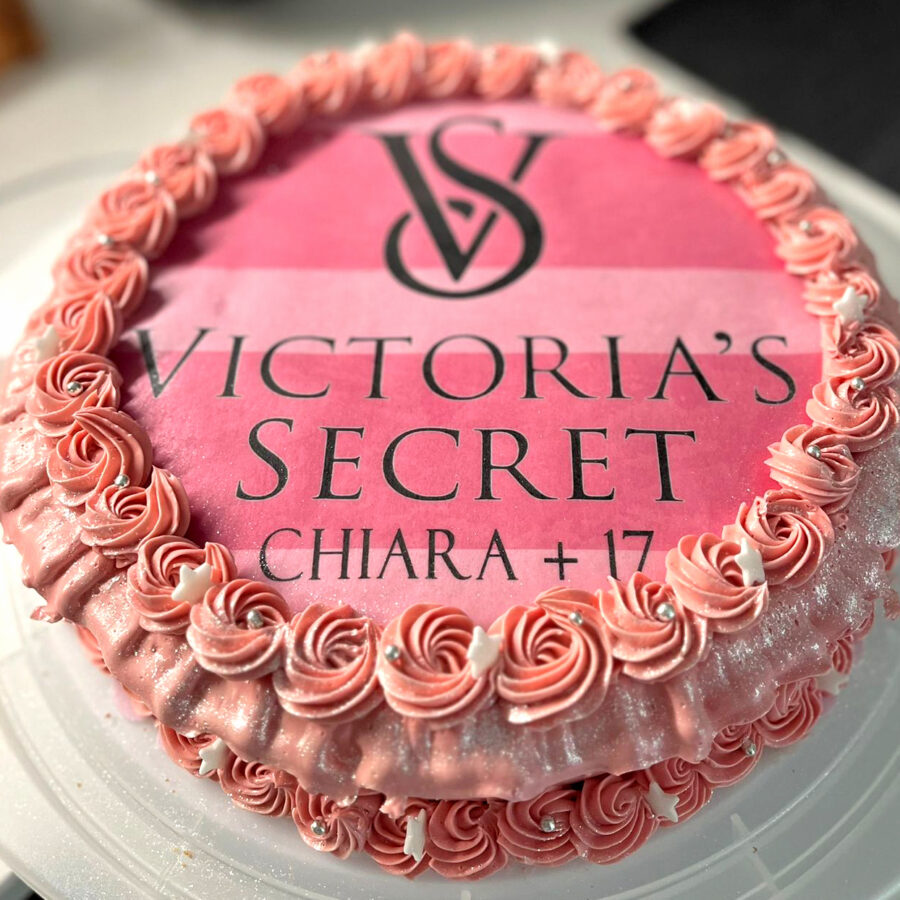 Cialda in ostia per torta tonda commestibile senza glutine, VICTORIA'S SECRET, personalizzata con nome, disco, dolce, torte, cialde, fogli, ostie, cake topper, decorazioni, AZ