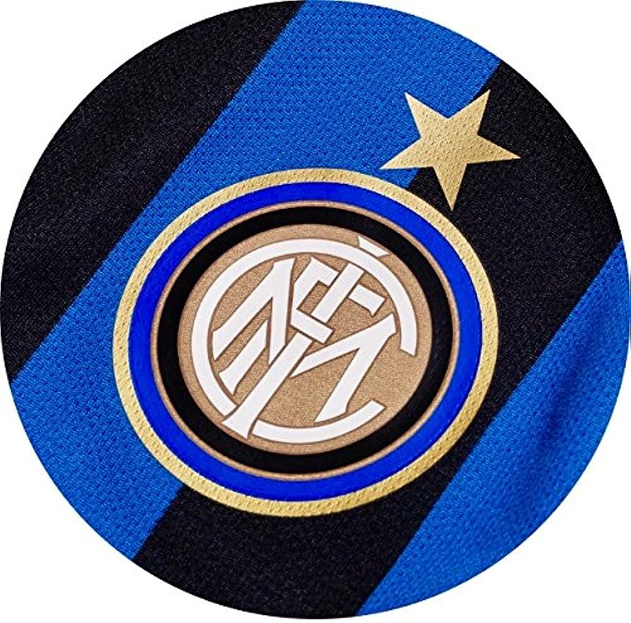 Cialda in ostia per torta tonda INTER LOGO STEMMA CALCIO, personalizzata con nome, disco, dolce, torte, cialde, ostie, cake topper, decorazioni, 43