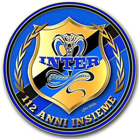 Cialda in ostia per torta tonda INTER LOGO STEMMA CALCIO, personalizzata con nome, disco, dolce, torte, cialde, ostie, cake topper, decorazioni, 49