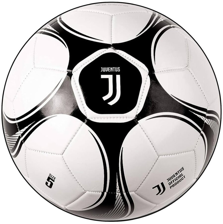 Cialda in ostia per torta tonda PALLONE DA CALCIO JUVE STEMMA LOGO, personalizzata con nome, disco, dolce, torte, cialde, ostie, cake topper, decorazioni, 47