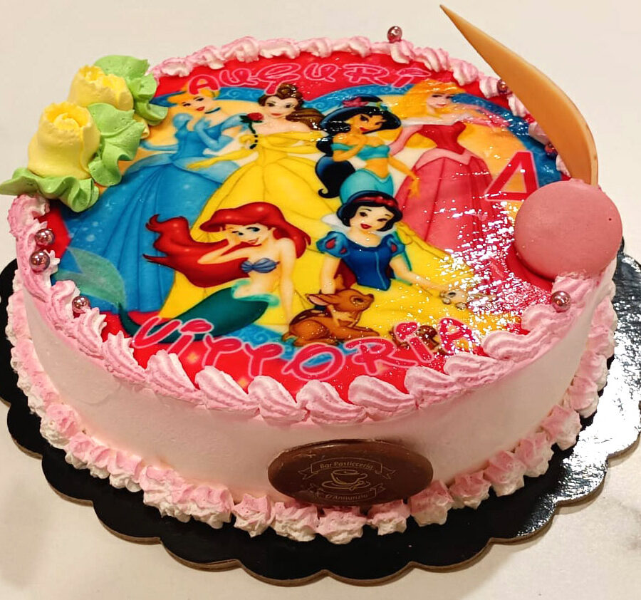 Cialda ostia senza glutine per torta tonda, PRINCIPESSE DISNEY, personalizzata con nome, disco, dolce, torte, cialde, fogli, ostie, cake topper, decorazioni, AF