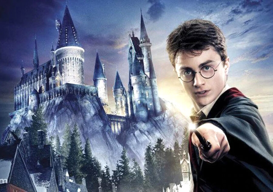Cialda in ostia per torta rettangolare commestibile senza glutine, HARRY POTTER, personalizzata con nome, disco, dolce, torte, cialde, fogli, ostie, cake topper, decorazioni, AZ