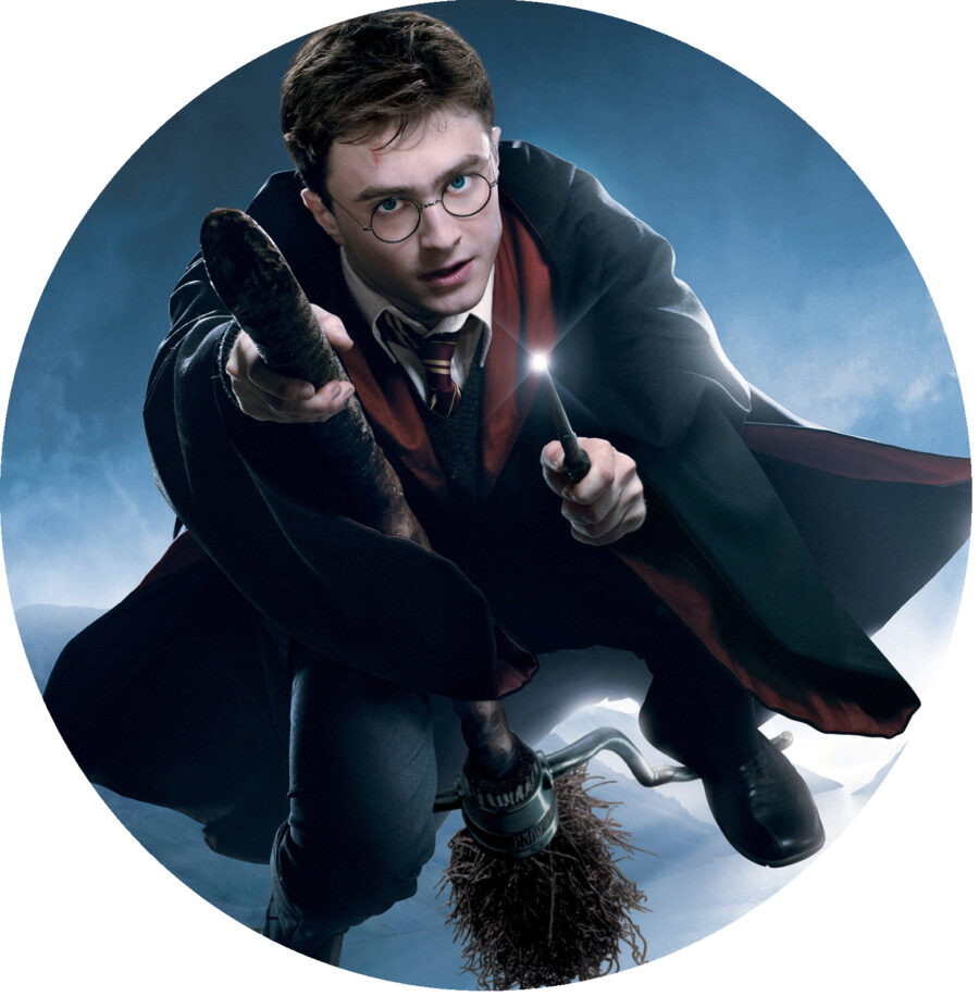 Cialda in ostia per torta tonda commestibile senza glutine, HARRY POTTER, personalizzata con nome, disco, dolce, torte, cialde, fogli, ostie, cake topper, decorazioni, BB