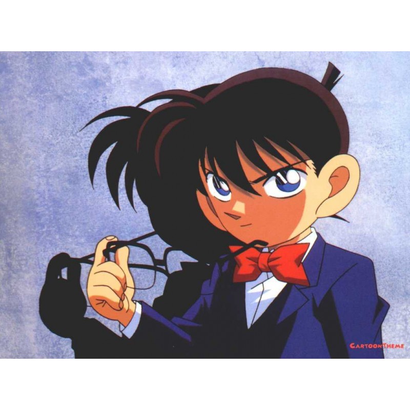 Cialda in ostia per torta con DETECTIVE CONAN ISPETTORE personalizzata